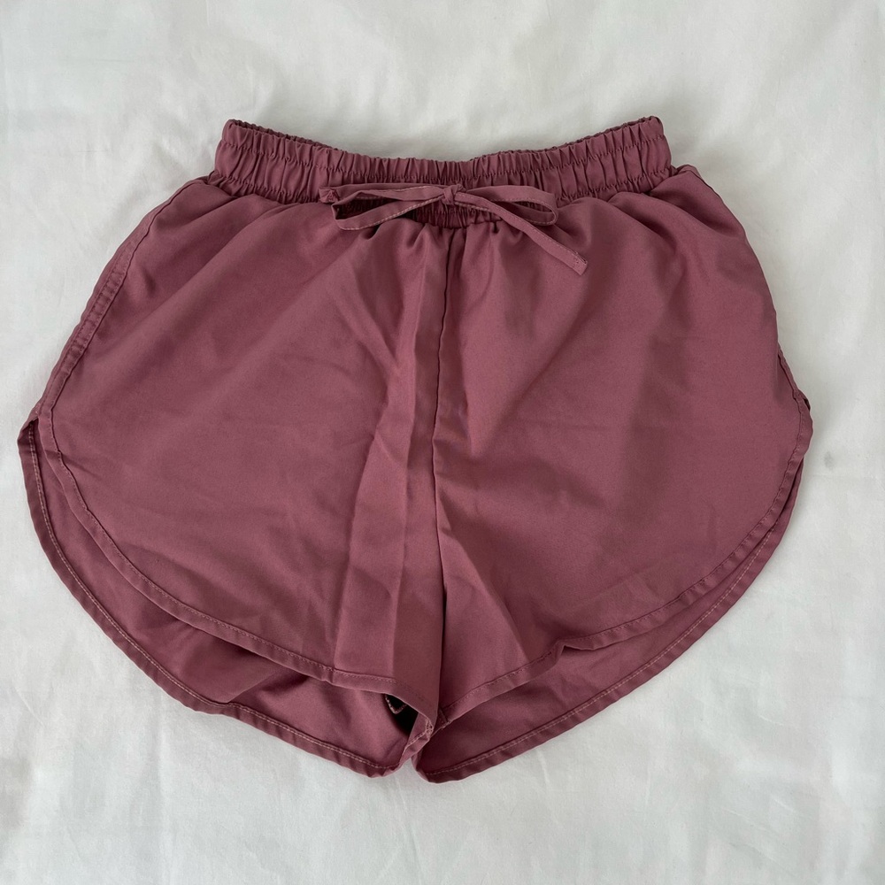 Mauve Pink Athletic Shorts